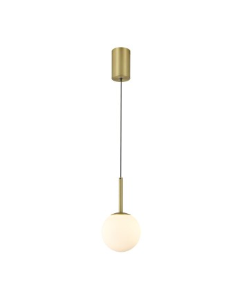 PUEBLA * COLGANTE LED 9W 3000K ORO SATINADO